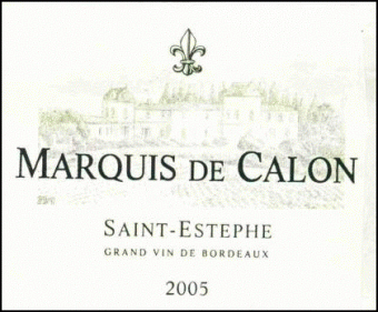 Chateau Calon-Segur - Marquis de Calon 2005 (750ml) (750ml)