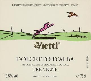 Vietti - Dolcetto dAlba Tre Vigne NV (750ml) (750ml)